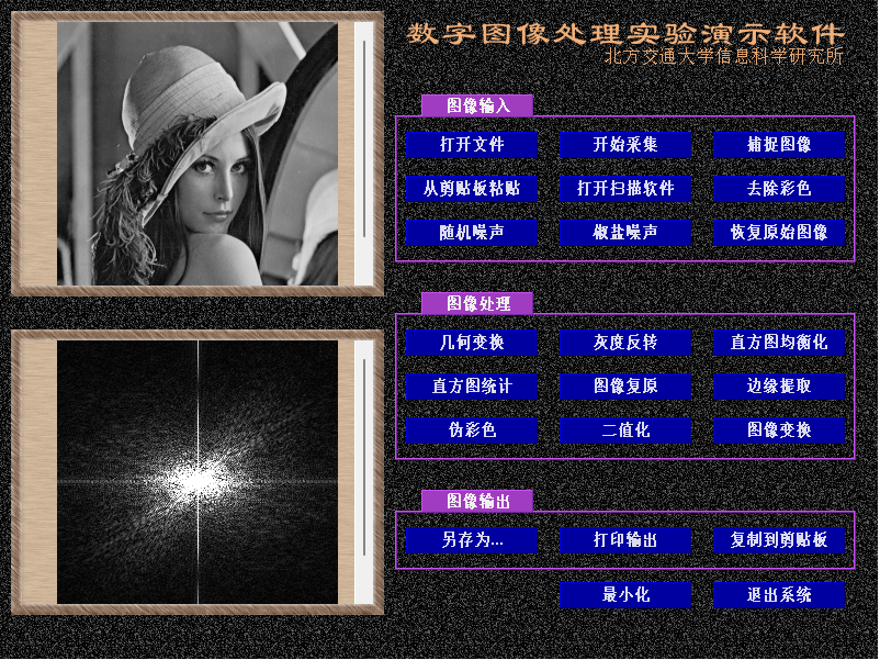 Lenna-傅里叶变换